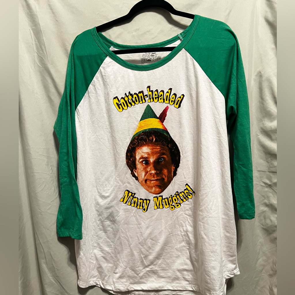 Elf Baseball Tee
